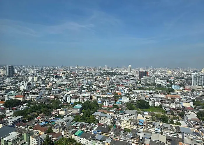 Apartamento Chaophraya River High-rise River View Direct Access To Iconsiam Siam Square Chinatown 0 Distance From Bts Subway Exit Direct To Sathorn Silom Road Siam Square *