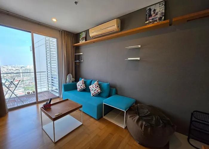 Apartamento Chaophraya River High-rise River View Direct Access To Iconsiam Siam Square Chinatown 0 Distance From Bts Subway Exit Direct To Sathorn Silom Road Siam Square Banguecoque